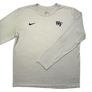 Nike Wake Forest TEAM ISSUED Demon Deacons Men’s Gold Long Sleeve t-shirt XL